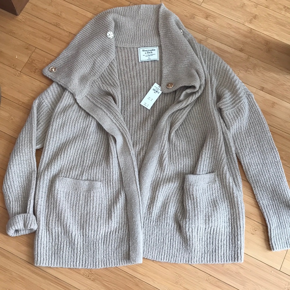 SALE Abercrombie Wool Wrap Sweater